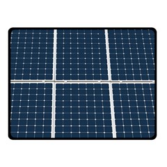 Solar Power Panel Double Sided Fleece Blanket (small)  by FunnyCow
