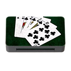 Poker Hands   Royal Flush Clubs Memory Card Reader With Cf by FunnyCow