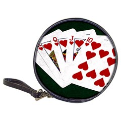Poker Hands   Royal Flush Hearts Classic 20-cd Wallets by FunnyCow