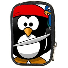 Penguin Pirate Tux Animal Bandana Compact Camera Cases by Sapixe