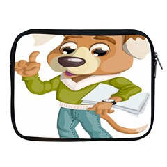 Dog Pet Dressed Point Papers Apple Ipad 2/3/4 Zipper Cases