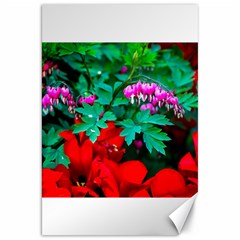 Bleeding Heart Flowers Canvas 20  X 30   by FunnyCow