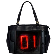 The Time Is Now Office Handbags (2 Sides)  by FunnyCow