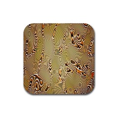 Pattern Abstract Art Rubber Coaster (square)  by Nexatart