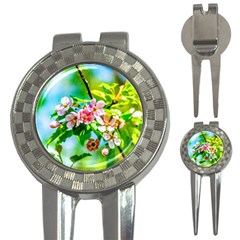 Crab Apple Flowers 3-in-1 Golf Divots by FunnyCow