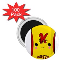 Kawaii Cute Tennants Lager Can 1 75  Magnets (100 Pack)  by CuteKawaii1982