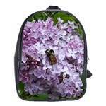 Lilac Bumble Bee School Bag (XL)