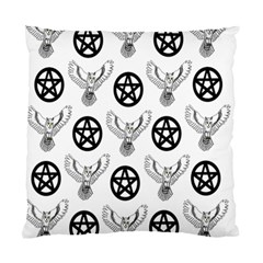 Owls And Pentacles Standard Cushion Case (one Side) by IIPhotographyAndDesigns