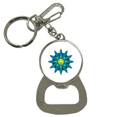 Smiley Flower Bottle Opener Key Chains by linceazul