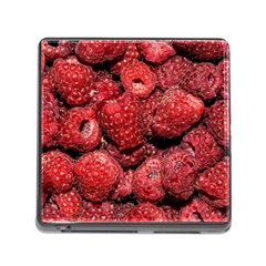 Red Raspberries Memory Card Reader (square 5 Slot) by FunnyCow