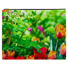 Bleeding Heart Flowers In Spring Cosmetic Bag (xxxl) by FunnyCow