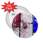 Abstract Art Of Grunge Wood 2.25  Buttons (100 pack) 