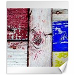 Abstract Art Of Grunge Wood Canvas 8  x 10 