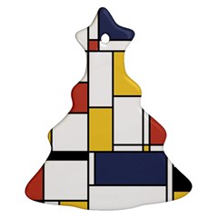 De Stijl Abstract Art Ornament (christmas Tree)  by FunnyCow