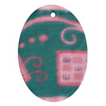 A Pink Dream Ornament (Oval)