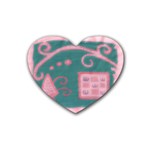 A Pink Dream Heart Coaster (4 pack) 