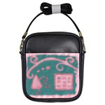 A Pink Dream Girls Sling Bags Front