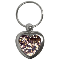 Bright Light Pattern Key Chains (heart)  by FunnyCow