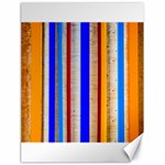 Colorful Wood And Metal Pattern Canvas 18  x 24  