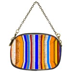 Colorful Wood And Metal Pattern Chain Purses (Two Sides) 