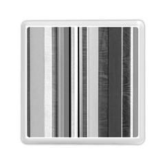 Shades Of Grey Wood And Metal Memory Card Reader (square) by FunnyCow