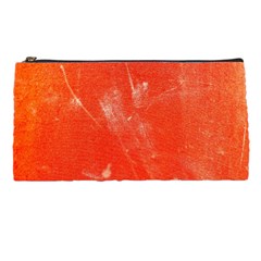 Grunge Red Tarpaulin Texture Pencil Cases by FunnyCow