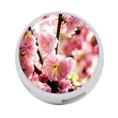Blooming Almond At Sunset 4-port Usb Hub (one Side) by FunnyCow