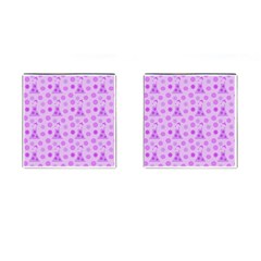 Purple Dress Cufflinks (square) by snowwhitegirl