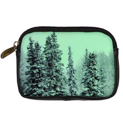 Winter Trees Digital Camera Leather Case by snowwhitegirl