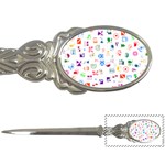 Colorful Abstract Symbols Letter Opener