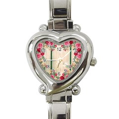 Roses 1944106 960 720 Heart Italian Charm Watch by vintage2030
