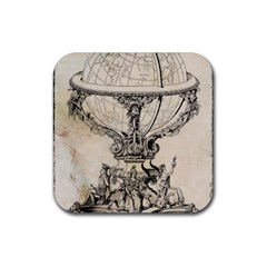 Globe 1618193 1280 Rubber Coaster (square)  by vintage2030