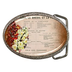 Letter Floral Belt Buckles by vintage2030
