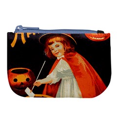 Haloweencard2 Large Coin Purse by vintage2030
