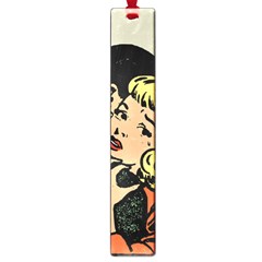 Hugging Retro Couple Large Book Marks by vintage2030