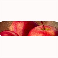 Three Red Apples Large Bar Mats by FunnyCow