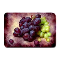 Red And Green Grapes Plate Mats by FunnyCow