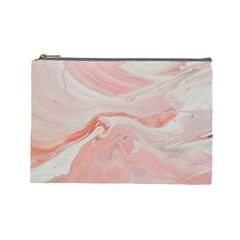 Pink Clouds Cosmetic Bag (large) by WILLBIRDWELL