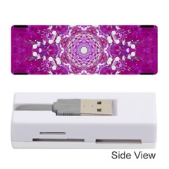 Wonderful Star Flower Painted On Canvas Memory Card Reader (stick) by pepitasart