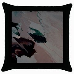 Jade Sky 2 Throw Pillow Case (black) by WILLBIRDWELL