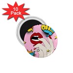 Pop Art   1.75  Magnets (10 pack) 