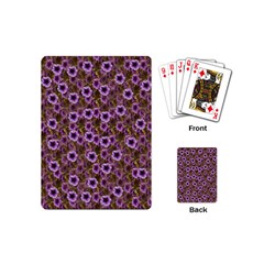 The Sky Is Not The Limit For A Floral Delight Playing Cards (mini) by pepitasart