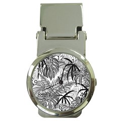 Drawing Leaves Nature Picture Money Clip Watches by Sapixe