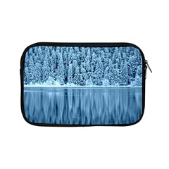 Snowy Forest Reflection Lake Apple Ipad Mini Zipper Cases
