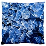 Cold Ice Large Flano Cushion Case (Two Sides)