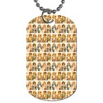 Victorian Girl Labels Dog Tag (Two Sides)