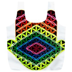 Hamsa Of God Full Print Recycle Bag (xl) by CruxMagic