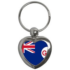 Government Ensign Of Northern Ireland, 1929-1973 Key Chains (heart) 