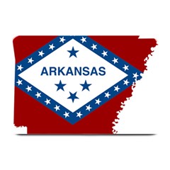 Flag Map Of Arkansas Plate Mats by abbeyz71