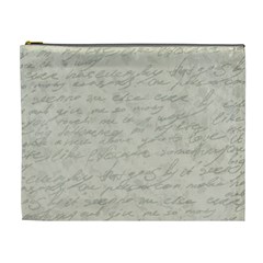 Handwritten Letter 2 Cosmetic Bag (xl) by vintage2030